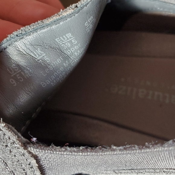 Naturalizer Darena hidden wedge ankle boots in Graphite Lead size 9.5M - Picture 9 of 10